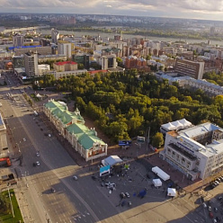 История Первомайского сквера