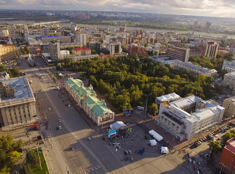 История Первомайского сквера